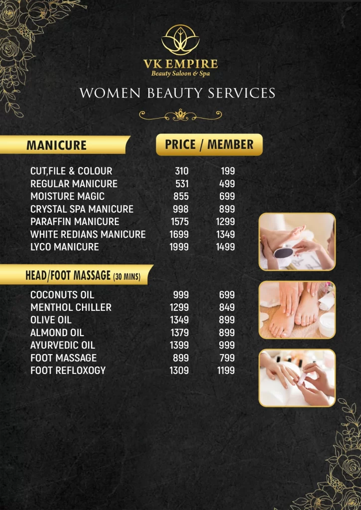 Luxury Spa in OMR | VK Empire – Relaxation & WellnessSpa in OMR VK EMPIRE UNISEX SPA AND SALOON IN THORAIPAKKAM NEW price_page-0009